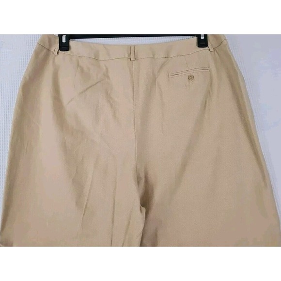 Nine & Company by Nine West ~Woman Plus Size 20W~ Peanut CottonPants Stretch. - Picture 8 of 9